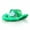 Green, variant on Windy City Novelties LED Light-Up Cowboy Hat With Boa Brim & Blinking Tiara, Purple