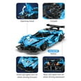 thumbnail image 5 of CaDA® Helios Programmable Remote Control Sports Car Model Building Block Toy C51301W Building Kit and Engineering Toy for Kids (419 Pieces), 5 of 14