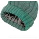 thumbnail image 5 of Winter Beanie Hats For Women Chunky Fleece Faux Fur Pom Pom Bobble Hat Womens, 5 of 5