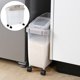 thumbnail image 5 of Contenedor de almacenamiento de cereales BLESIY con Polea Café, 5 of 8