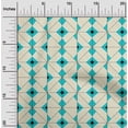 thumbnail image 1 of oneOone Cotton Cambric Fabric Diamond Geometric Print Fabric BTY 56 Inch Wide, 1 of 4