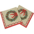 thumbnail image 2 of 20PCS/set Napkins Disposable Garland Printed Graphic Tissues Christmas Decor, 2 of 6