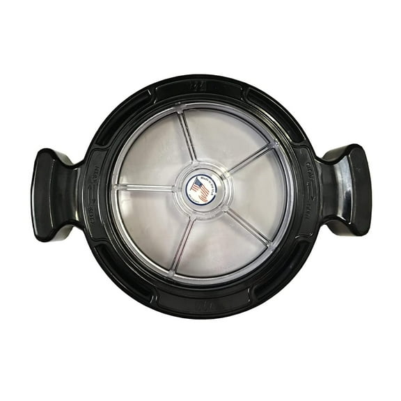 Plastics 319-4100B Swimming Pool Pump Lid Cover fits , , Hi-Flo, Hi-Flo II or SMF Pumps same as 319-4100 Black