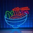 thumbnail image 3 of Glowneon Ramen Japanese Led Sign, Ramen Light Wall Art, Japanese Food Bar Decor, Noodle Restaurant, 3 of 4