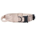 thumbnail image 3 of Pet Dog Collar Nylon Training Hunting Traction Collar with Steel Buckle Pet AccessoryKhaki, 3 of 8