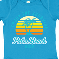 thumbnail image 4 of Inktastic Summer Enjoy the Sunshine Palm Beach Florida in Blue Boys or Girls Baby Bodysuit, 4 of 5