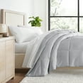thumbnail image 5 of Breathable Cool Comforter All Season Lightweight Down-Alternative Solid Light Gray for Twin Size Bedding by Comfort Canopy, 5 of 12