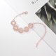 thumbnail image 3 of Pulsera de flores de ópalo accesorio de joyería de aleación de zinc para mujer con diamantes de imitación, 3 of 5