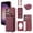 Winered, variant on Crossbody Wallet Case for Samsung Galaxy S22 with Make-up Mirror, PU Leather Lanyard Purse Magnetic Clasp Card Holder, Flip Kickstand Shockproof Phone Cover for Samsung Galaxy S22, Blue