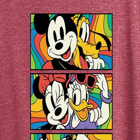 Disney - Retro Stacked Group - Women's Short Sleeve Graphic T-Shirt