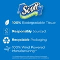 Scott Rapid-Dissolving Toilet Paper, 8 Toilet Paper Rolls, Bath Tissue ...