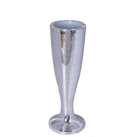 Mosiac Vase BalsaCircle Silver 32