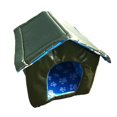 thumbnail image 1 of Redempat Foldable Waterproof Cat Cave Comfortable And Soft Easy To Clean Cat House For Outdoor Activity dark green M 1Set, 1 of 6