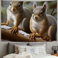 thumbnail image 2 of Orinice Little Squirrel Print Tapestry Wall Hanging Easy To Install Wall Blanket For Bedroom Bath Home Decor 40x60inch, 2 of 6