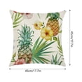 thumbnail image 2 of Textile de Maison Plantes Tropicales Housse de Coussin Ananas Housse de Coussin Forêts d'Été Housse de Coussin Maison (DA), 2 of 6