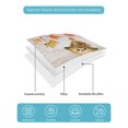 thumbnail image 4 of Quilts Queen Size Bedding Set, Fall Scarecrows Reversible Summer Quilt 3 Pieces, Thanksgiving Autumn Pumpkins Leaves Brown Lightweight Bedspreads Coverlets with 2 Pillow Shams for All Seasons, 4 of 5