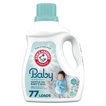 ARM & HAMMER Baby  77 Loads Liquid Laundry Detergent  100.5 Fl oz
