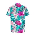 thumbnail image 5 of Hawaiian Shirts for Men Short Sleeve Casual Button Down Shirt Tropical Summer Beach Shirt, 5 of 7
