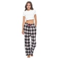thumbnail image 2 of Ashford & Brooks Women's Super Soft Flannel Plaid Pajama Sleep Pants, 2 of 5