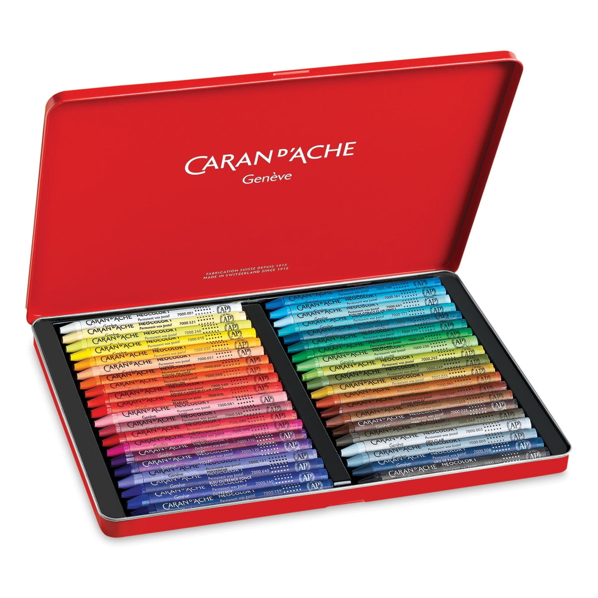 Caran d'Ache Neopastel Oil Pastel Crayons, 24 Colors, Soft Artists