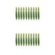thumbnail image 2 of Plantas artificiales Naiovety de eucalipto 10 piezas de aspecto vivo color Verde, 2 of 6