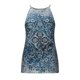 thumbnail image 3 of Moda Mujer Causal Cuello Redondo Impresión Blusa Sin Mangas Camiseta Verano Tops Fridja qr3877, 3 of 8
