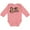Mauve, variant on Inktastic Off To The Races with Cowgirl on Horse Girls Long Sleeve Baby Bodysuit