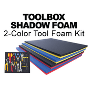 Custom Foam Tool Kits 27 x 36 Blue / Red