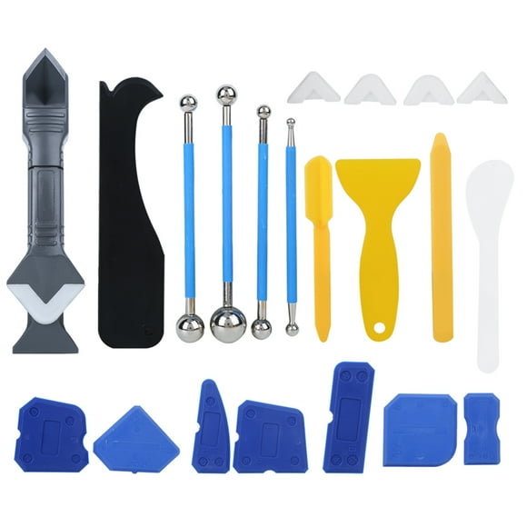 Removedor de Sellador de Vidrio de Silicona, Sellador de Silicona Raspador de Plásstico Raspador de Sellador de PlásTiCO, Para Moldear Silicona