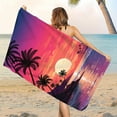thumbnail image 4 of Beach Towel under $10 kladzum kladzum Microfiber Beach Towel Super Sandproof Beach Blanket Multi Purpose Towel for Travel Swimming Pool Camping Beach Towel Summer Savings Clearance!, 4 of 9