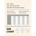 thumbnail image 4 of Women's Ruffled Mock Neck Long Sleeve Sweater, Lightweight Solid Hollow Jacquard Cozy Knit Pullover Base Top, Dressy Casual Fall Winter Outfits, 4 of 7