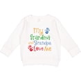 thumbnail image 2 of Inktastic My Grandma and Grandpa Love Me Toddler Sweatshirt, 2 of 4
