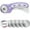 Purple, variant on 45mm Rotary Cutter for Fabric, Ergonomic Handle Rolling Cutter with Safety Lock for Fabric Leather Crafting Sewing Quilting, Fabric Cutter Wheel Perfect for Left & Right Hand (Purple)