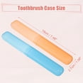 thumbnail image 4 of Estuches para Cepillos de Dientes Unique Bargains Azul Naranja 7.48'x1.06', 4 of 7