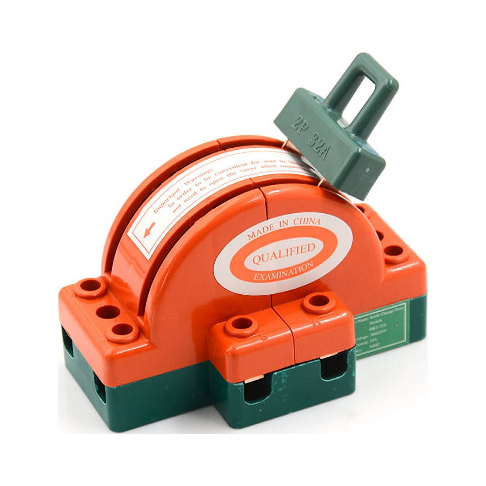 32A AC 220V 2 Pole Double Throw DPDT Knife Safety Disconnect Switch