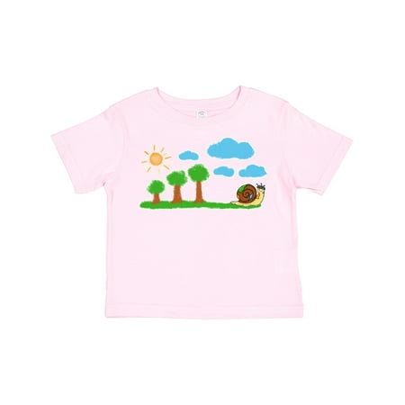 

Inktastic Painting Snail Gift Toddler Boy or Toddler Girl T-Shirt