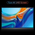 thumbnail image 4 of Yxk Monitor Portátil 4K 15.6"" 3840X2160 Uhd Usb-C Hdmi Laptop 100% Rgb Ips Pantalla Para Juegos De Computadora Hdr Altavoces De Viaje Y Cubierta Inteligente Para Computadora Portátil Xbox Ps5 Switch, 4 of 5