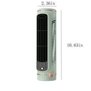 Quiet Tower Fan, Portable Automatic Remote Head Air Conditioner, Energy Efficient USB Home Mini Air Conditioner, 3-Speed Automatic Head Cranking for Home Office Bedroom