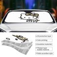thumbnail image 5 of Windshield Sun Shade Foldable Car Front Window Sunshade For Car Suv Trucks Vans - Best Heat Shield Blocker Visor Cover Blocks Uv Rays And Keeps Your Vehicle Cool-Small, 5 of 5