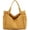 Yellow, variant on PIKADINGNIS Women Canvas Tote Bag Hobo Casual Shoulder Purse Large Capacity Messenger Handbags