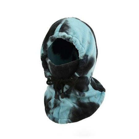 

iopqo baseball caps women s warm and cold face protection hood rriding mask mountaineering skiing tie-dye bib hat ladies hat blue