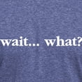 thumbnail image 3 of CafePress - Wait What T Shirt - Mens Tri-blend T-Shirt, 3 of 4
