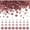 3/4/6/0.315 po-rojo violeta Plido, variante sur 6 Têtes de Tasses en Verre Facetté Transparent de 0,036 Pouce (3/4/6/0,315 Po) de cristal Rond Tasses Espacées pour Bricolage, Tasses, Colliers, Tasses, Argenté, Joyeuse