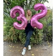 thumbnail image 3 of Number Balloon 40 Inch for Birthday Decorations, Large Foil Balloon Numbers, Mylar Giant Birthday Balloon for Boy Girls Women Men, 3 of 17