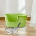 thumbnail image 1 of Bandejas de arena para mascotas Yinane Orinal para perros pequeños y gatos Verde, 1 of 8