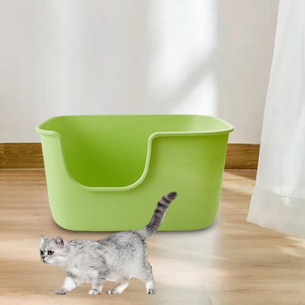 Bandejas de arena para mascotas Yinane Orinal para perros pequeños y gatos Verde