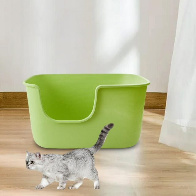 Bandejas de arena para mascotas Yinane Orinal para perros pequeños y gatos Verde