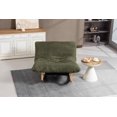 thumbnail image 4 of Timbernest Bean Bag Rocking Chair for Indoor Outdoor, Accent Armless Lazy Sofa, Corduroy Casual Single Couch, Green, 4 of 5