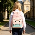 thumbnail image 2 of WAYUTE Kids Backpack Back to School Backpacks with Cute Cat Design Breathable Waterproof Lightweight Large Capacity Bookbag Casual Outdoor Travel, 2 of 7