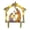 yellow_25, variant on Christmas Window Lights, Octagonal Star LED Hanging Decoration with Suction Cup Mount, Battery-Powered Festive Accent Lamp for Windows, Glass Doors and Holiday Displays